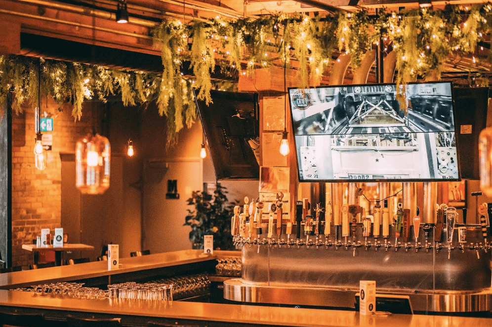 craft bar interior liberty village