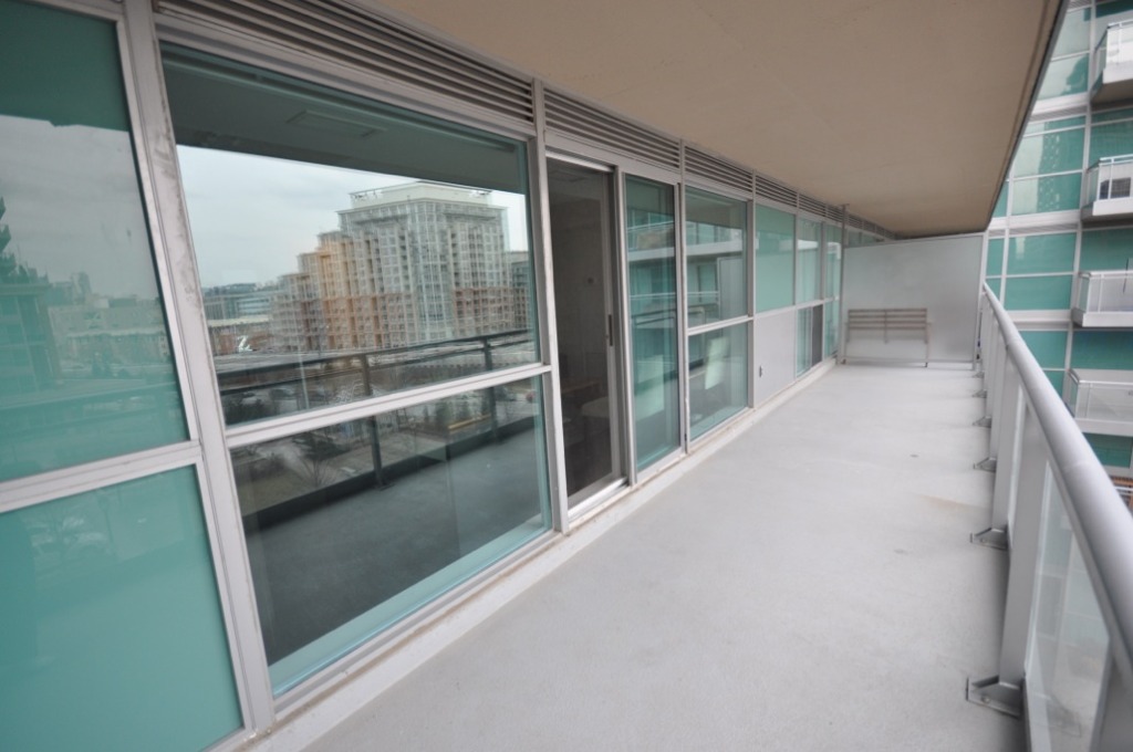 Vibe Condos large balcony