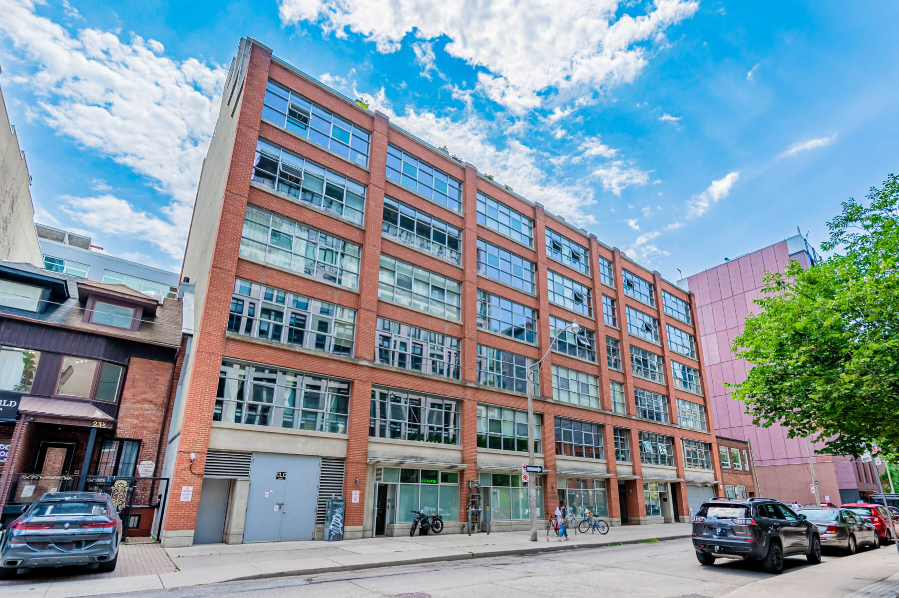 Camden Lofts 29 Camden St condo building exterior