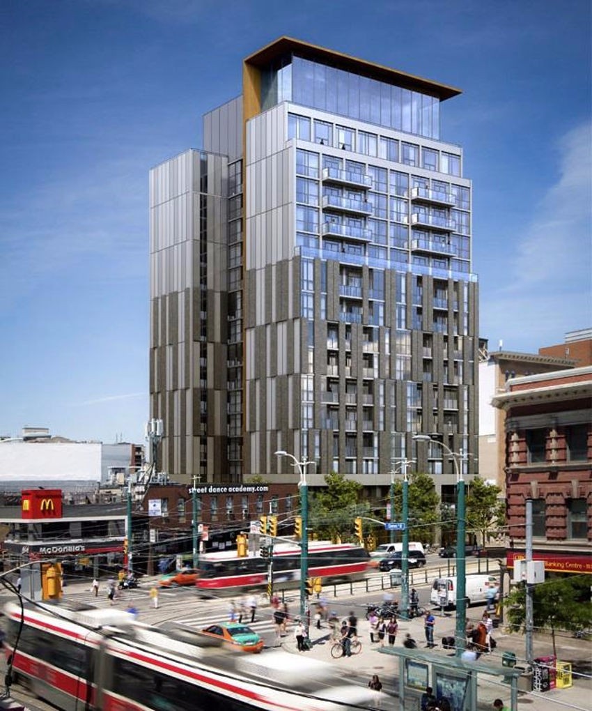 FAD Condos 170 Spadina Ave building exterior