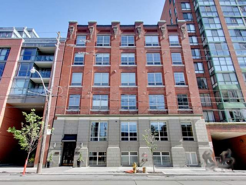 Gotham Lofts 781 King St W condo exterior
