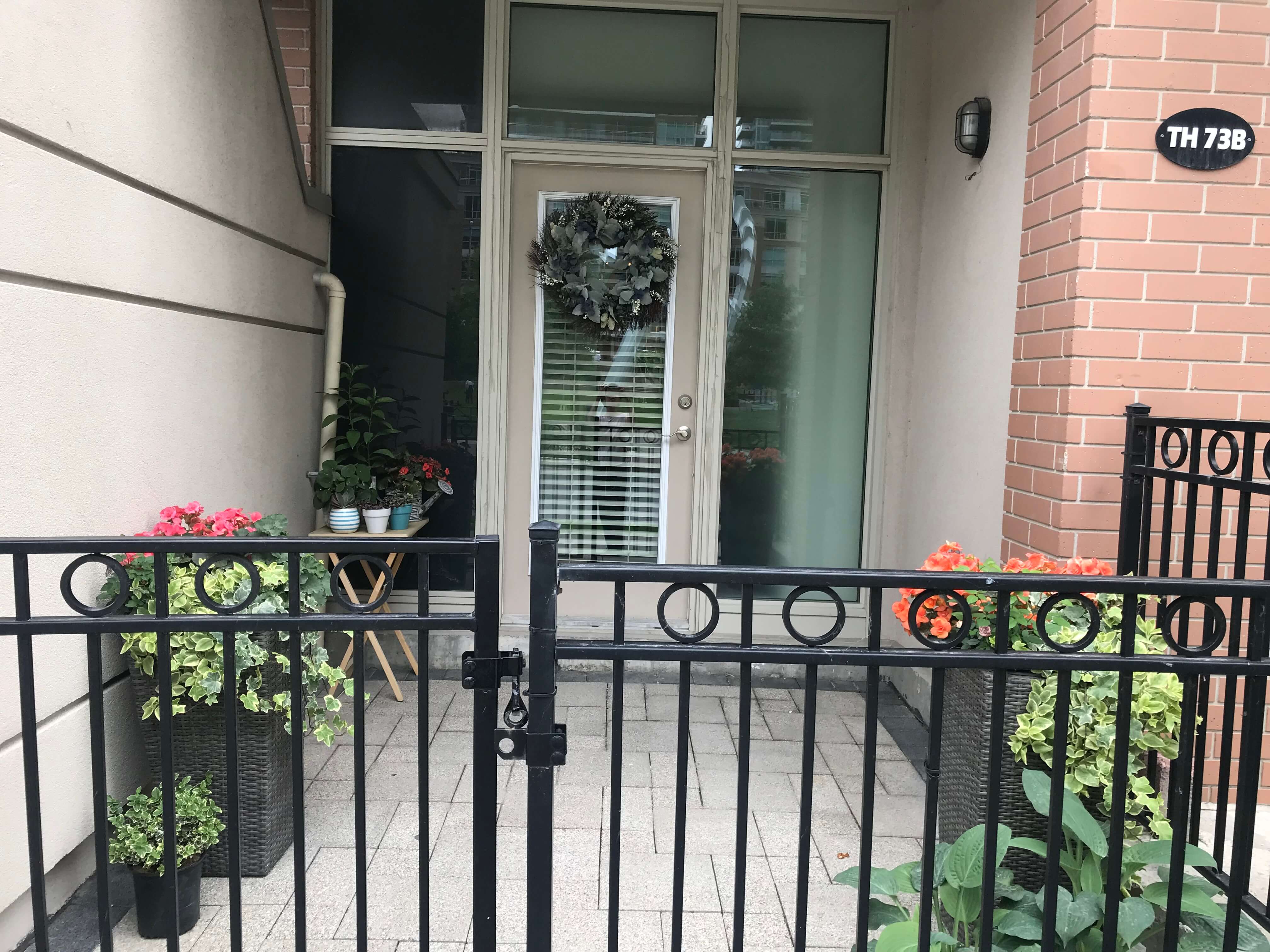 Liberty Village Condo for Sale: Townhome Living with Condo Convenience 3 Liberty Village Condo for Sale Terrace View