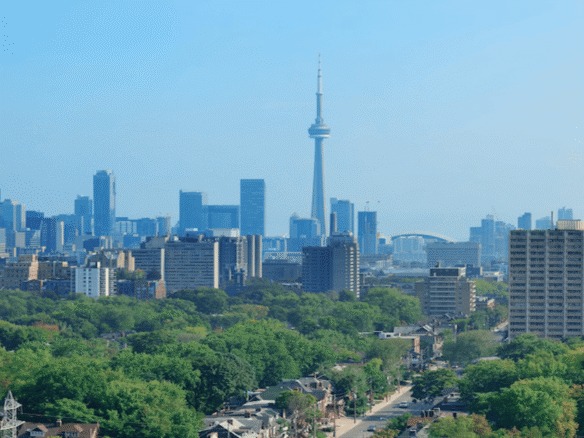 Midtown Toronto skyline