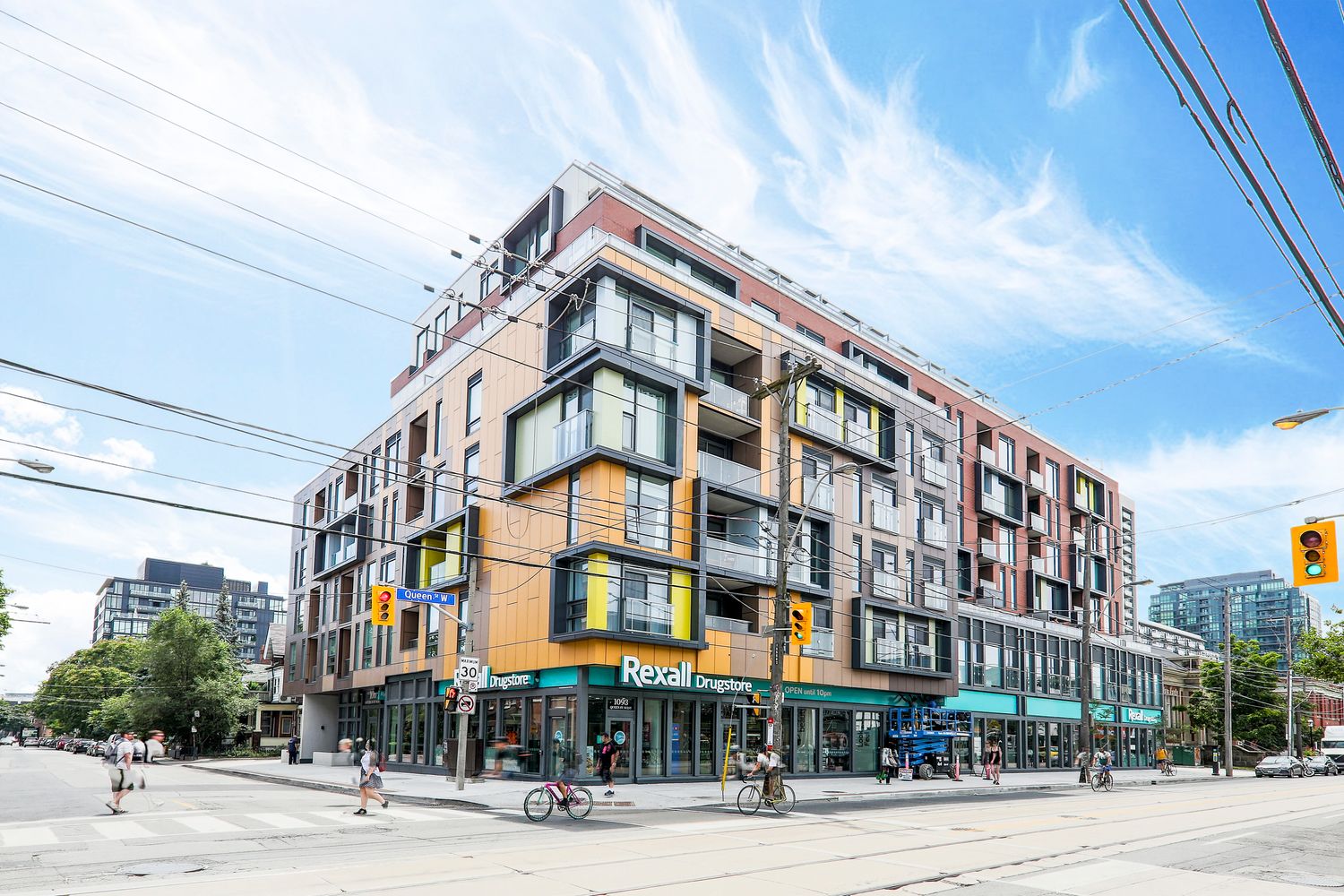 TEN93 Queen West Condos 1093 Queen St W 106 Dovercourt Rd exterior building