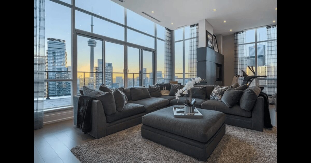 Toronto condos that allow Airbnb and short term rentals interior condo