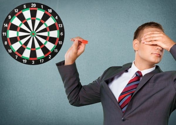 oronto-Real-Estate-Market-Predictions blindly throwing darts at dart board