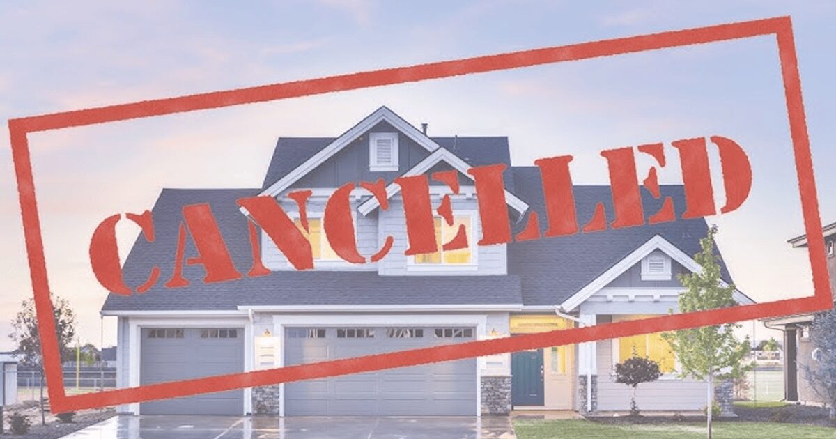 Toronto cancelled listings home