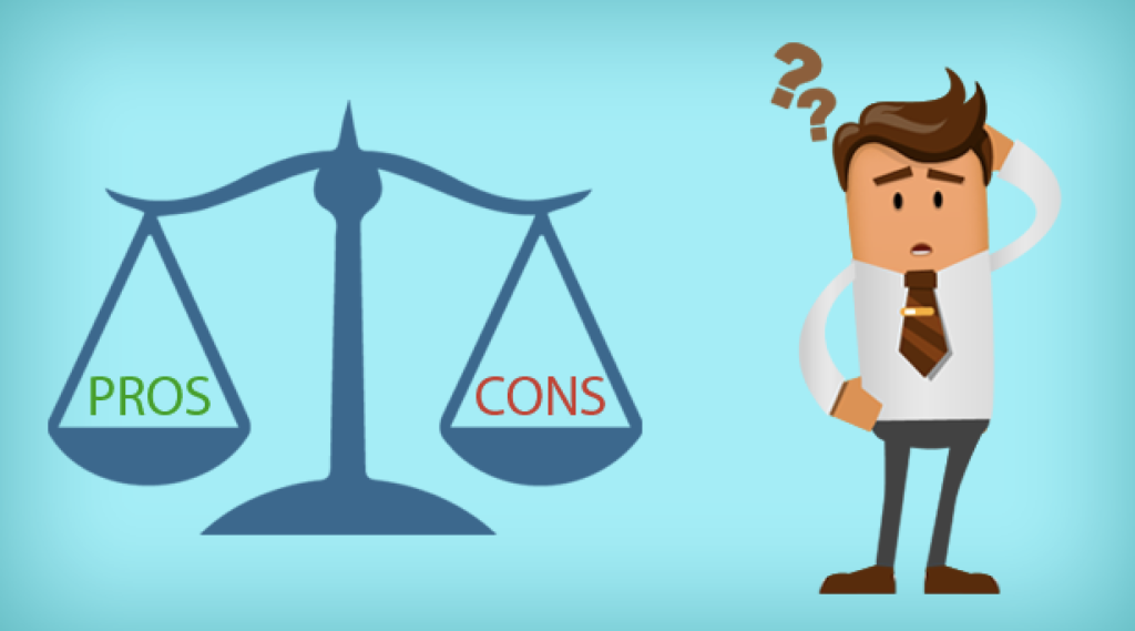 Toronto real estate pros and cons scale