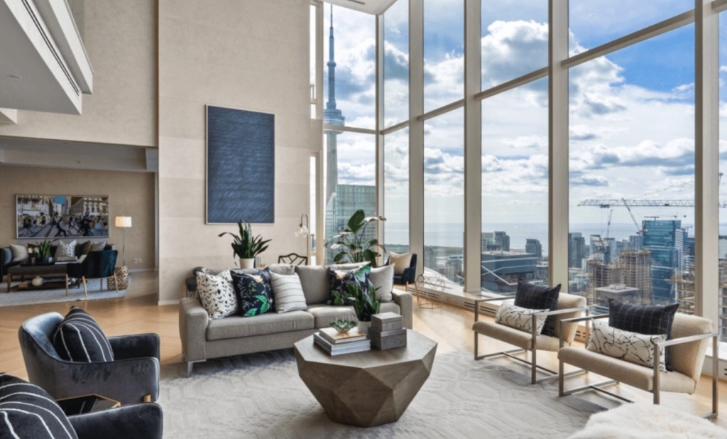 Toronto short term rentals condo interior