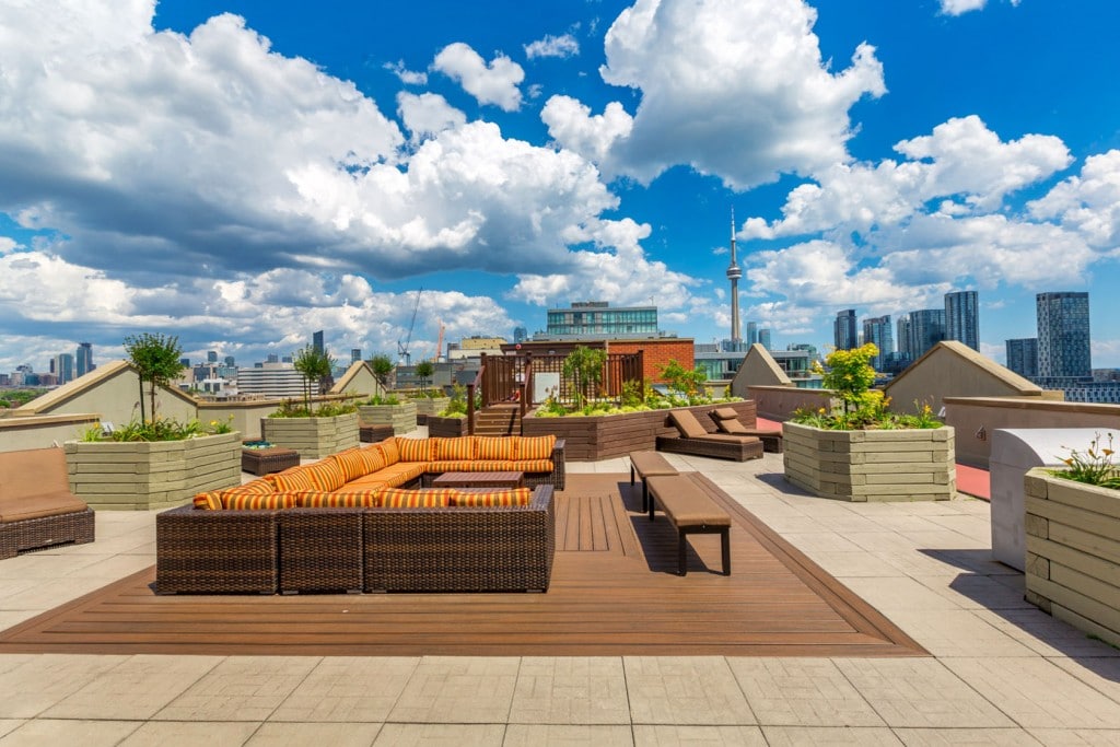 citysphere condod 801 king st w rooftop terrace view