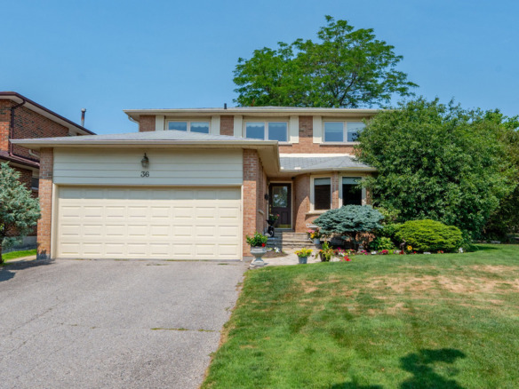 Detached home for sale Markham front of house