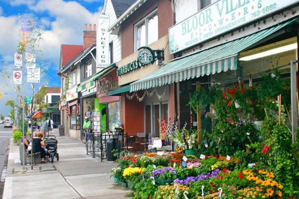 Bloor West Village Toronto neighbourhood best for familieis