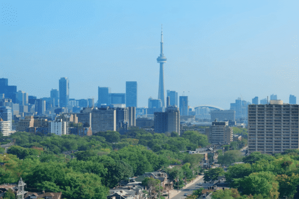 Midtown Toronto skyline