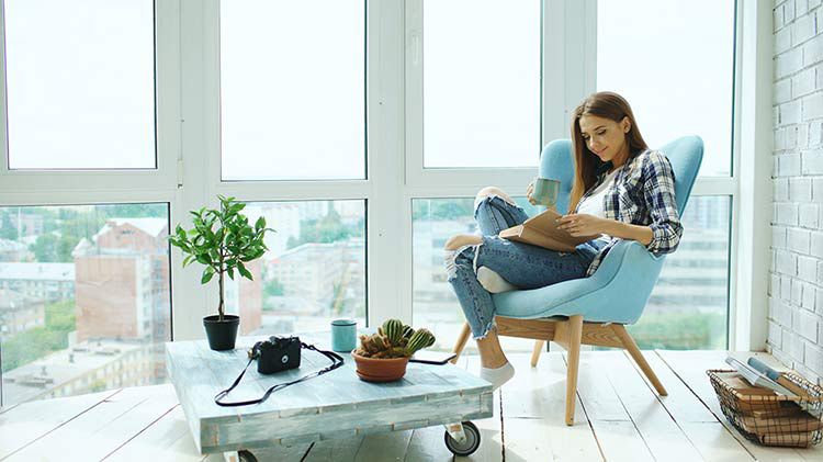 Toronto condo buying living room